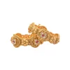 Gold Plated Kundan Polki Bangles