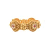 Gold Plated Kundan Polki Bangles