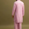 5872-pink-gold-sequin-work-kurta-pant-set-5.webp Pink Gold Sequin Work Kurta Pant Set