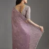 5905-lilac-organza-saree-with-embellished-scallop-border-6.webp Lilac Organza Saree With Embellished Scallop Border