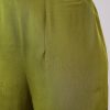 Green Silk Palazzo Set With Zari And Sequins Work