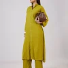 Green Cotton Coord Set