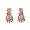 Gold Plated Kundan Polki Choker Necklace Set With Earrings And Maangtikka