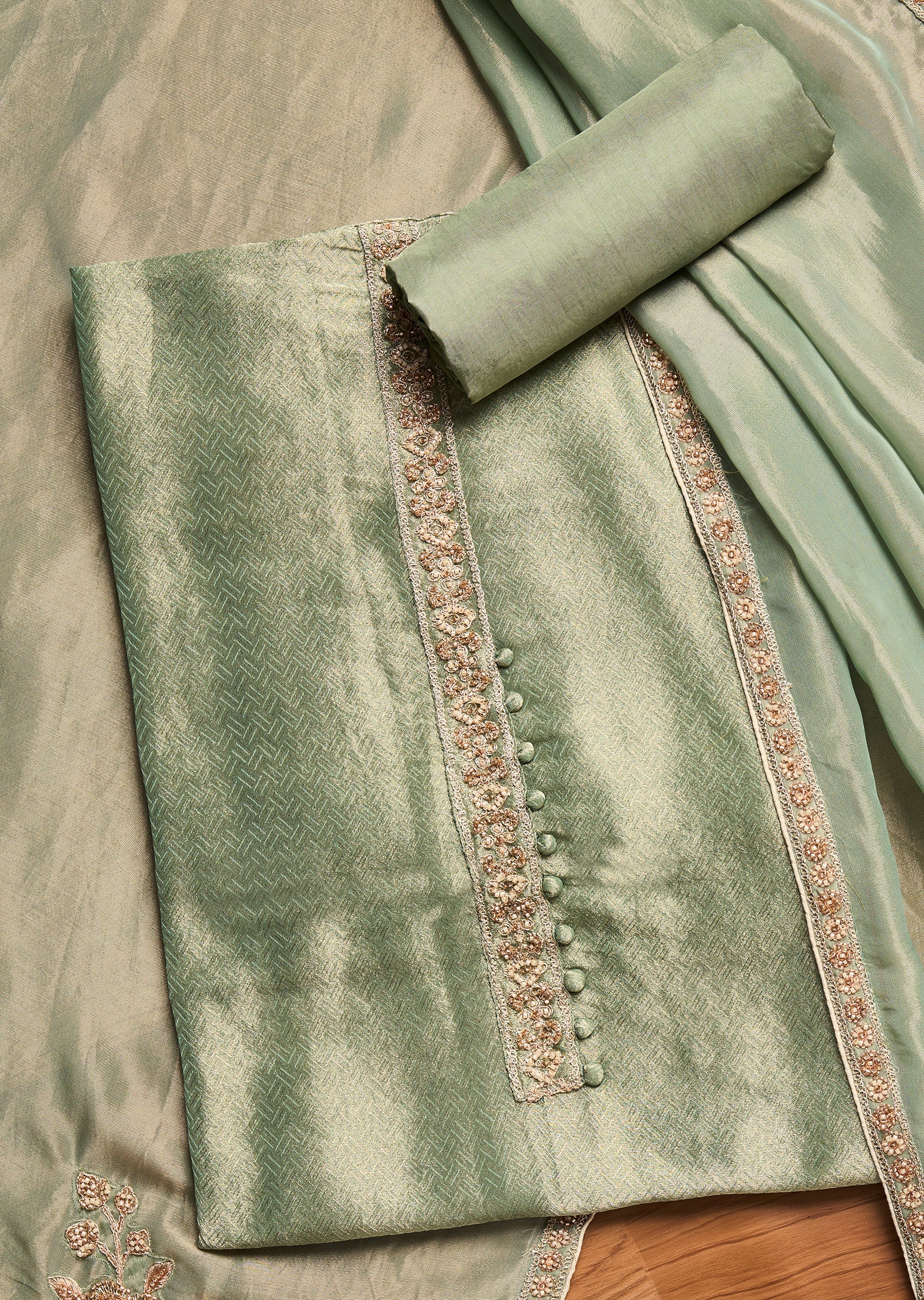 6013-green-satin-suit-1.jpg Green Satin Suit