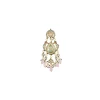 Floral Kundan Pearl Drop Earrings