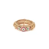 Gold Plated Pink Kundan Polki Bangles