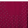 Rani Pink Saree In Chiffon With Cut Dana And Stones Embroidery