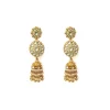Gold Plated And Kundan Polki Earringss