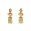 Multicolored Kundan Polki Necklace Set With Earrings