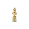 Multicolored Kundan Polki Necklace Set With Earrings