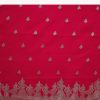 Rani Pink Dola Silk Saree With Zari Woven Butti