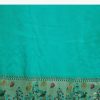 Aqua Blue Dola Silk Paithani Saree