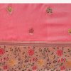 Blush Pink Dola Silk Saree
