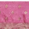Onion Pink Dola Silk Jacquard Saree