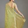 6387-pista-green-jacquard-dola-silk-saree-6.webp Pista Green Jacquard Dola Silk Saree