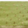 6387-pista-green-jacquard-dola-silk-saree-9.jpg Pista Green Jacquard Dola Silk Saree