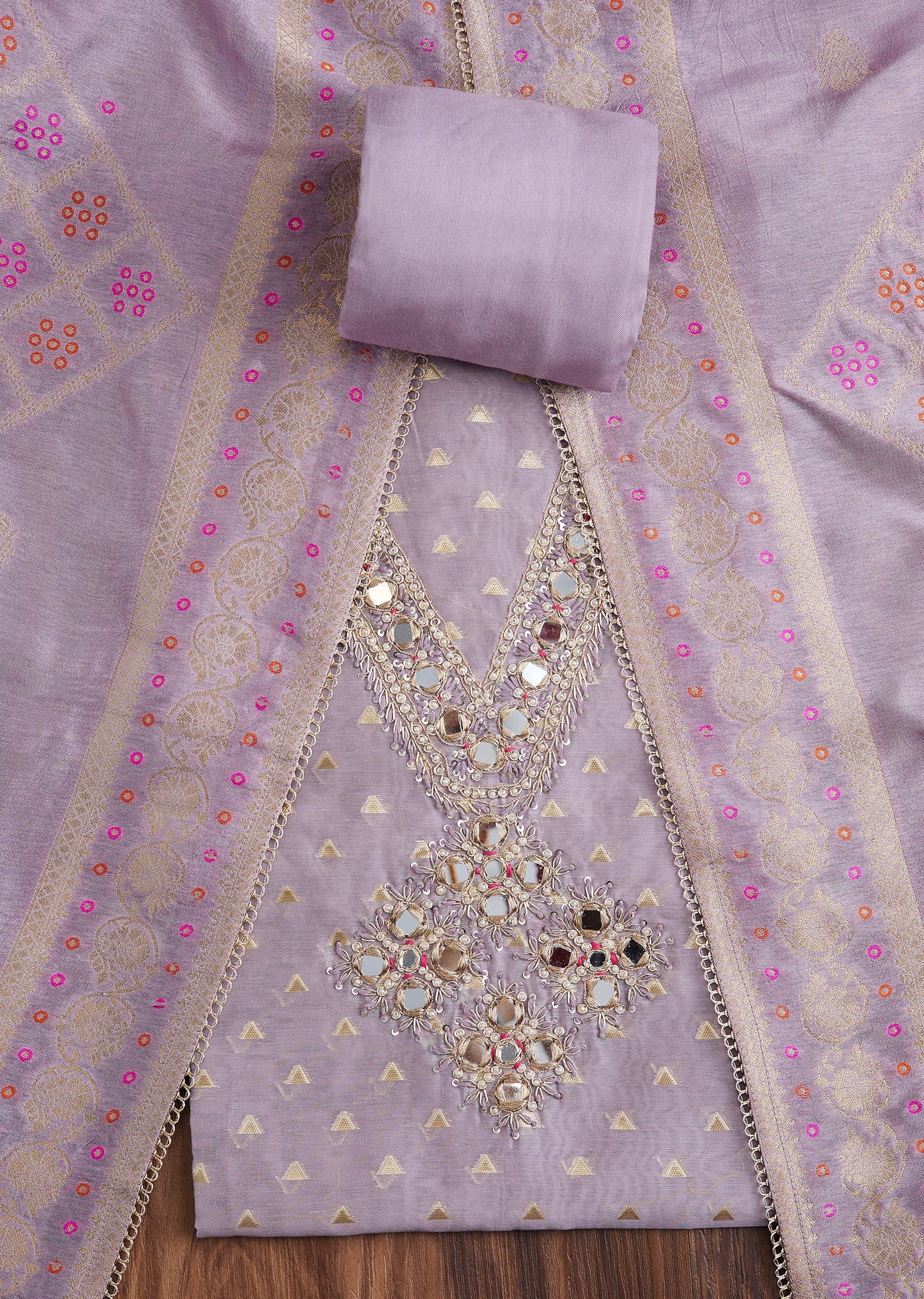 6421-purple-tissue-brocade-suit-1.jpg Purple Tissue Brocade Suit