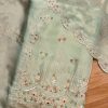 Sea Green Tissue Suit