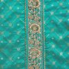 Noor Green Chanderi Unstitched Suit And Dupatta