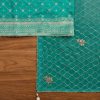Noor Green Chanderi Unstitched Suit And Dupatta