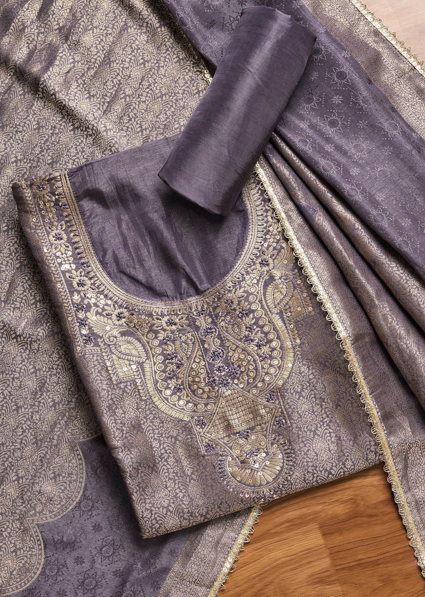 6447-purple-jacquard-suit-1.jpg Purple Jacquard Suit