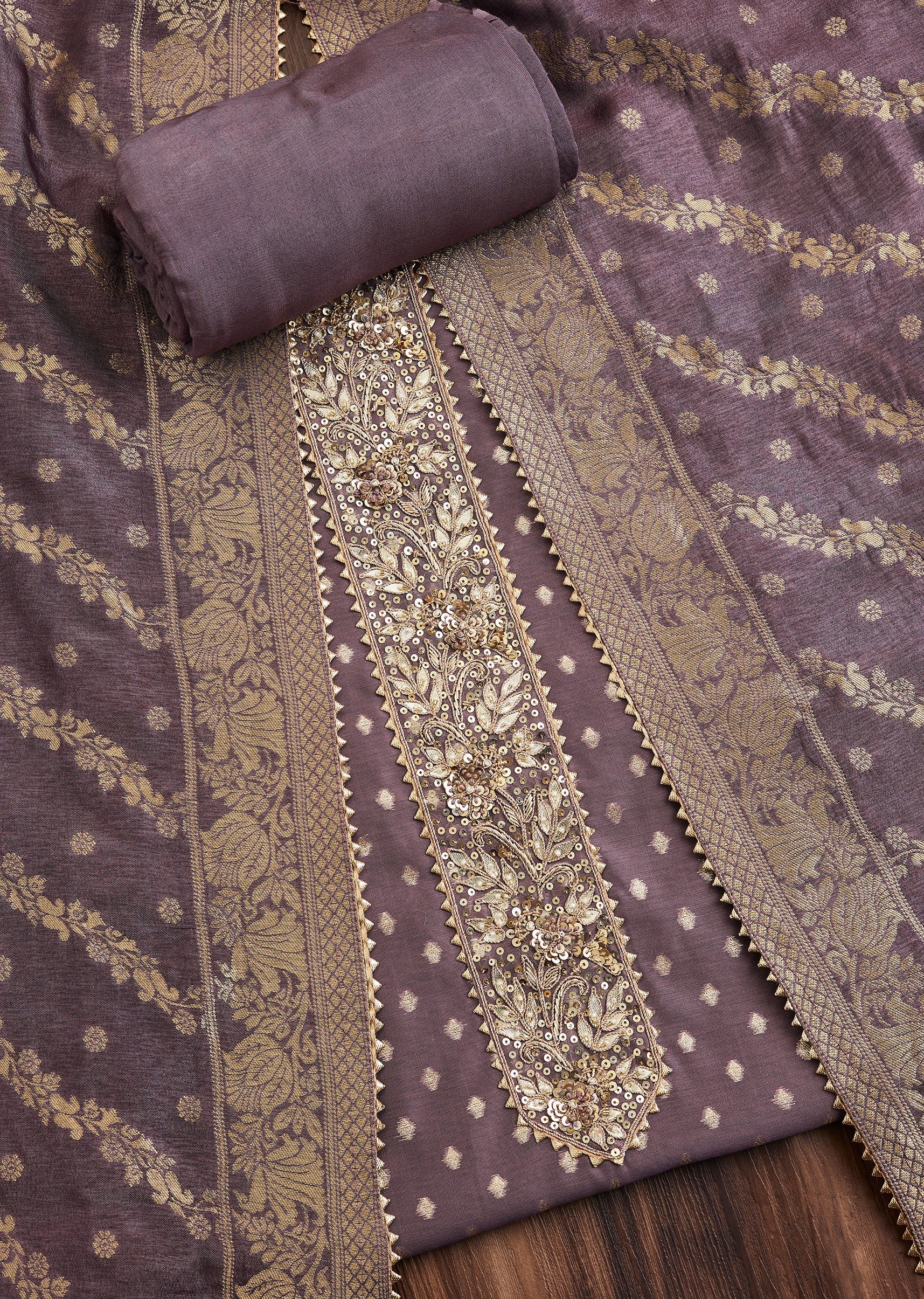 6452-purple-intricate-embroidered-chanderi-unstitched-suit-1.jpg Purple Intricate Embroidered Chanderi Unstitched Suit
