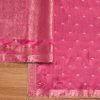 Rani Pink Tissue Brocade Embroidered Unstitched Suit Set
