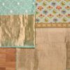 Powder Blue Chanderi Unstitched Suit Set