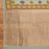 Powder Blue Chanderi Unstitched Suit Set