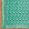Aqua Blue Jacquard Unstitched Suit Set