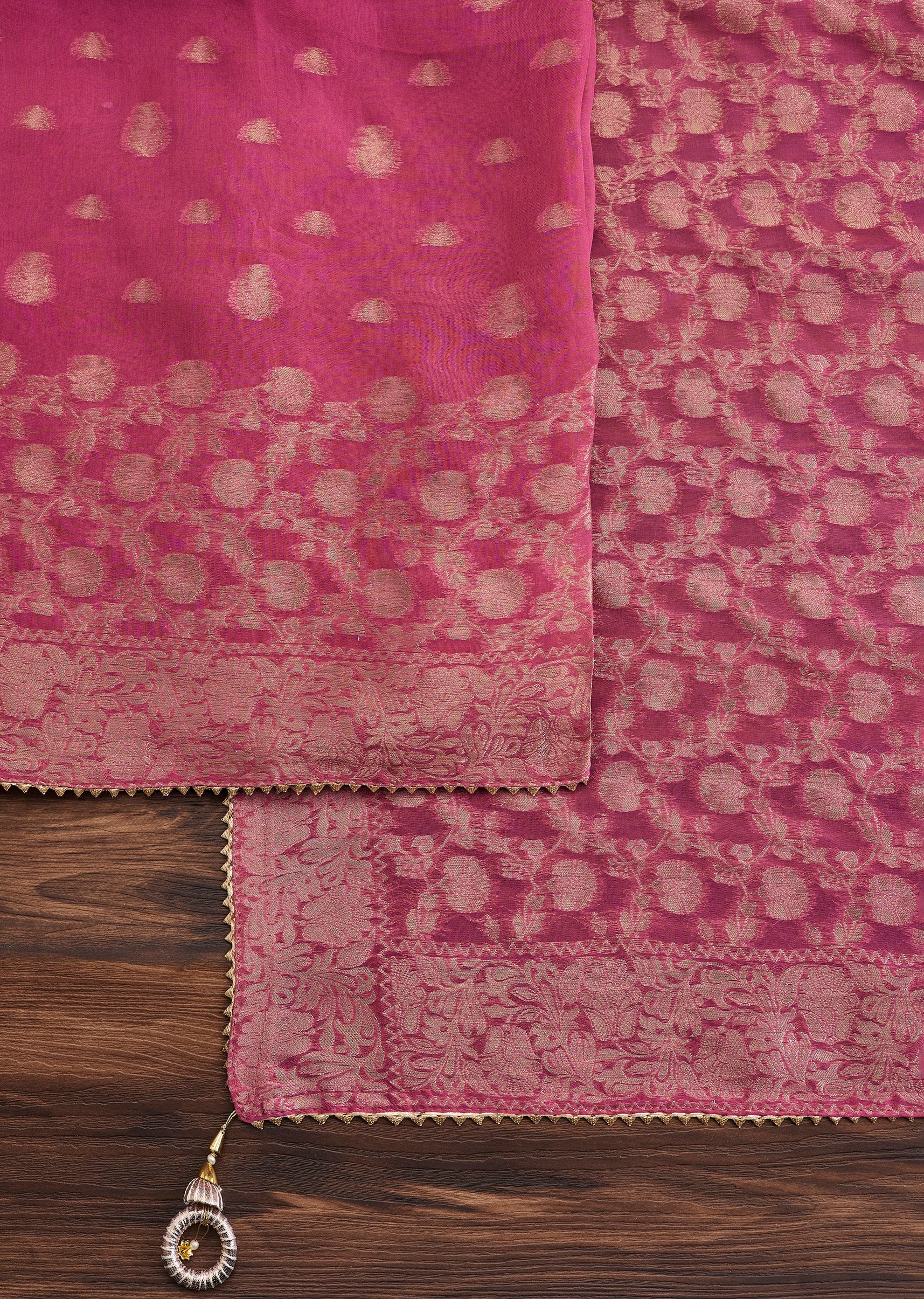 Bright Rani Pink Suit