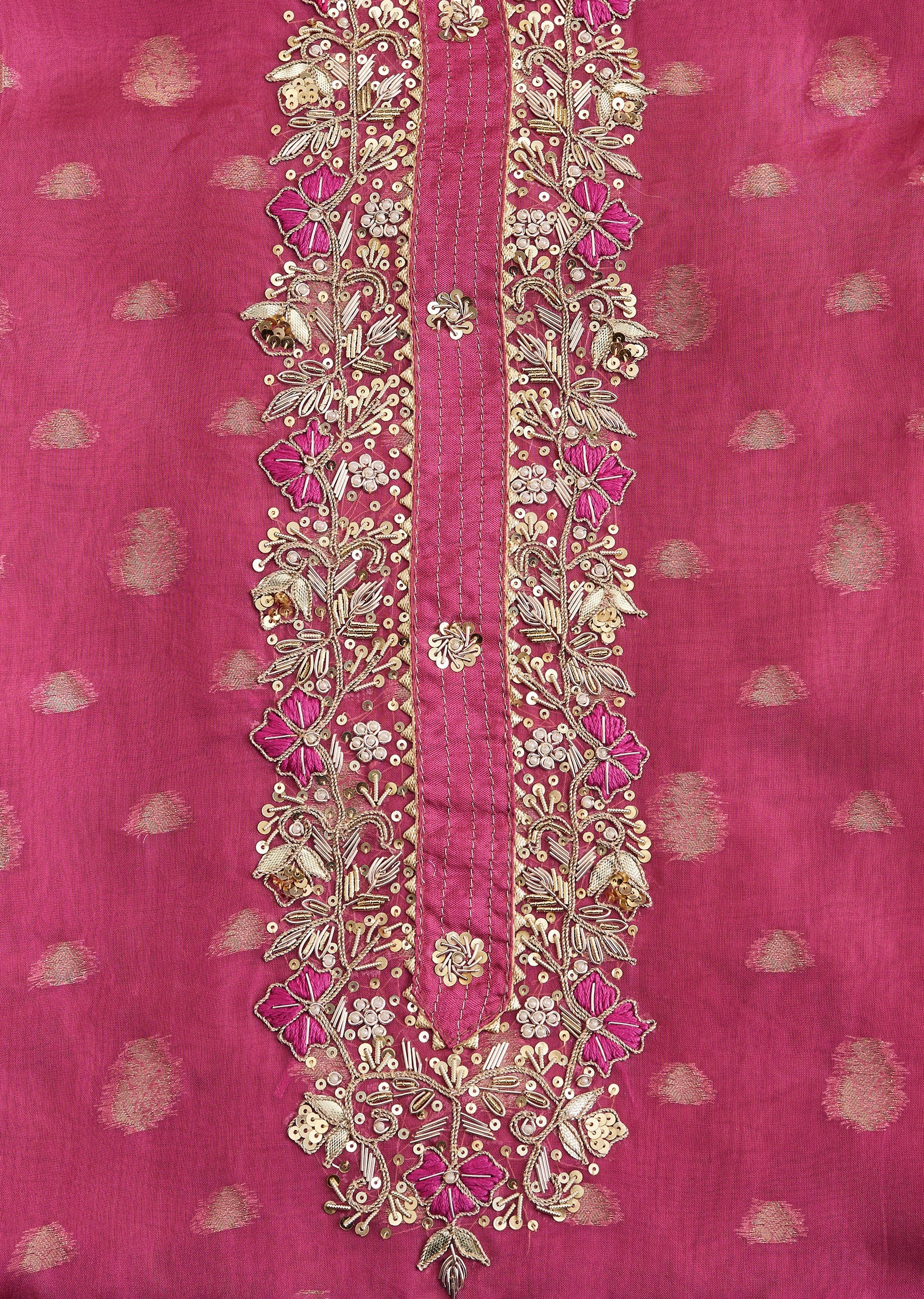 Bright Rani Pink Suit