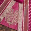 Magenta Chanderi Suit
