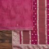 Magenta Chanderi Suit