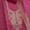 Magenta Brocade Suit
