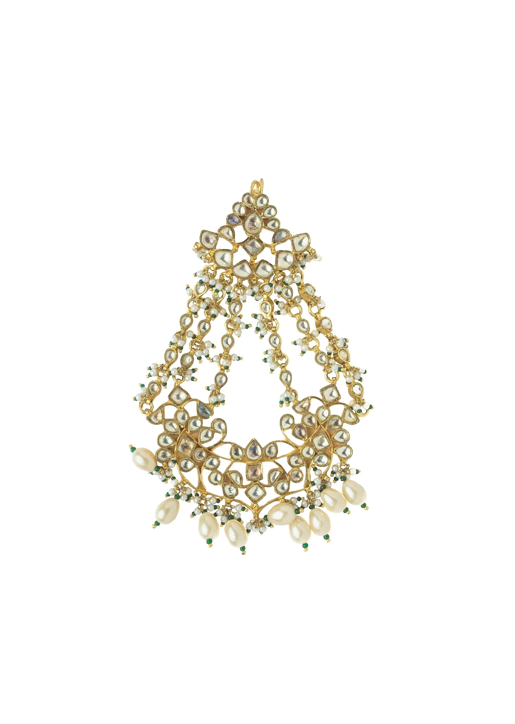 Gold Plated Beaded Pasa