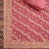 Soft Pink Embroidered Chanderi Suit