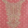 Soft Pink Embroidered Chanderi Suit
