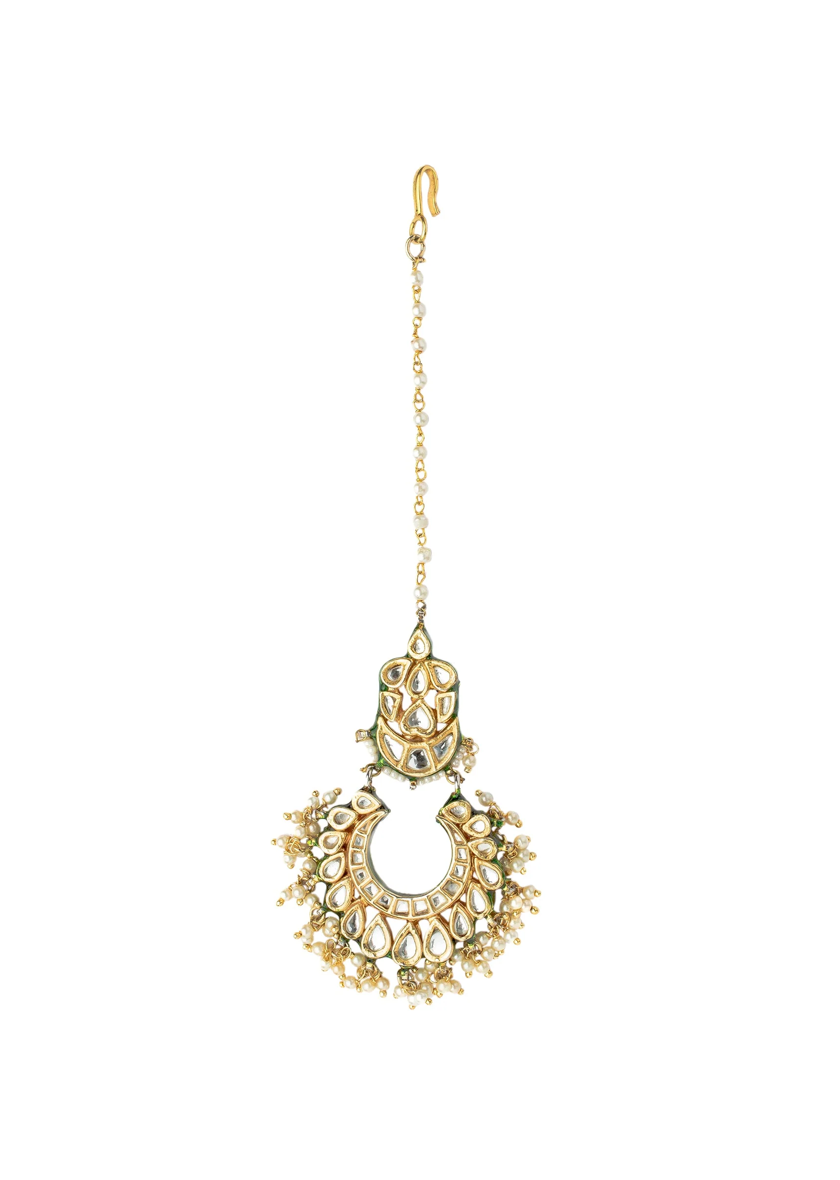 654-crescent-moon-gold-plated-kundan-polki-maangtikka-1.webp Crescent Moon Gold Plated Kundan Polki Maangtikka