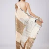 Multicolor Abstract Print Saree with Blouse
