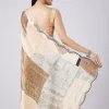 Multicolor Abstract Print Saree with Blouse