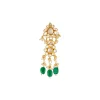 666-green-necklace-set-in-kundan-with-faux-pearl-and-emerald-stones-4.webp Green Necklace Set in Kundan with Faux Pearl and Emerald Stones