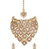 668-gold-finish-jewellery-set-in-polki-and-semi-precious-stones-1.webp Gold Finish Jewellery Set In Polki And Semi Precious Stones