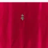 Rani Pink Satin Chinon Saree With Mirror And Bead Embroidered Border