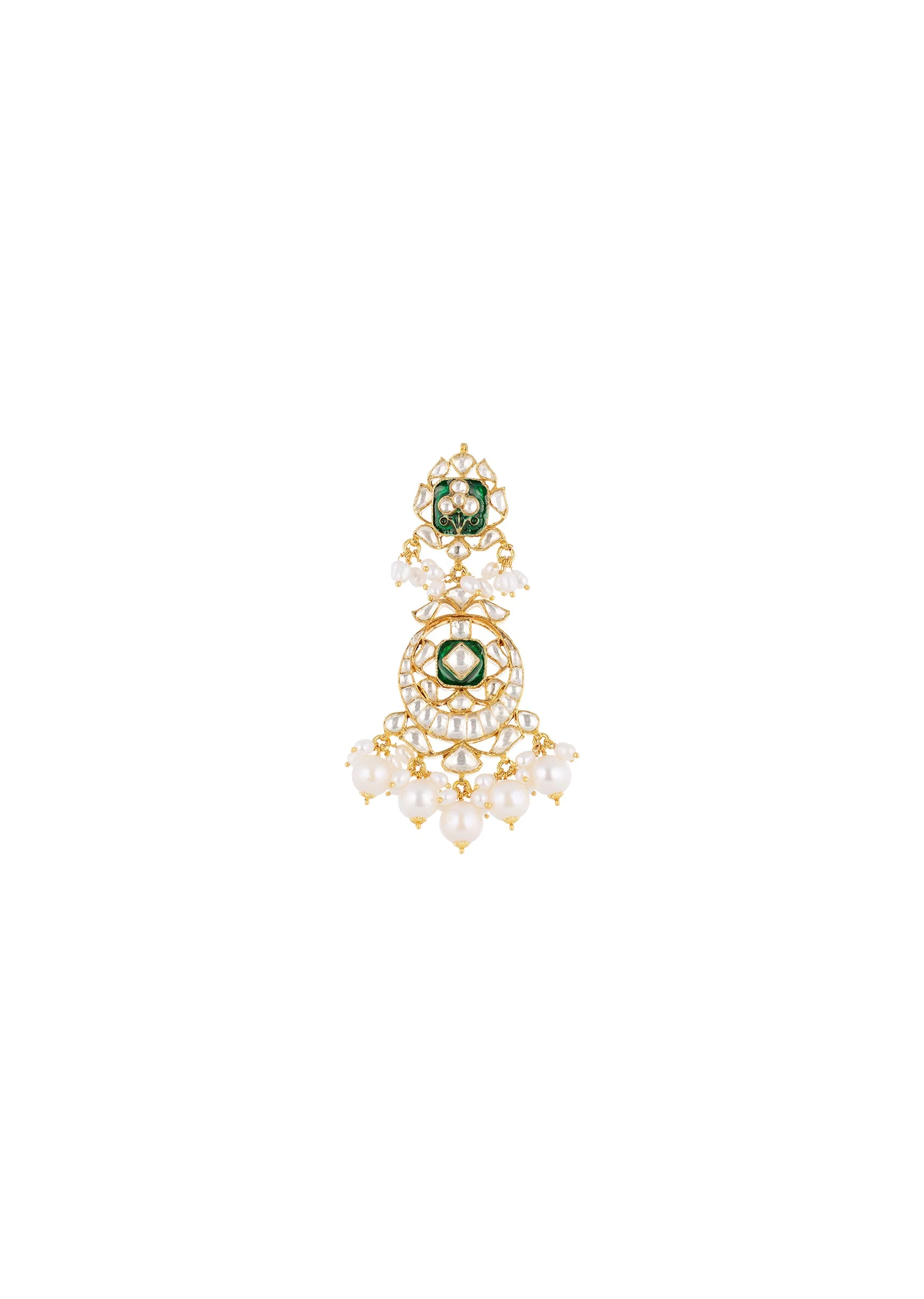 671-green-gold-necklace-set-with-kundan-detail-5.webp Green Gold Necklace Set With Kundan Detail