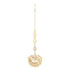 673-gold-white-maangtikka-with-graceful-detail-2.webp Gold White Maangtikka With Graceful Detail