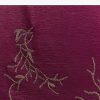 Wine Crushed Tissue Saree With Cutdana And Stone Embroidery