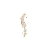 Gold Zirconia Ear Cuffs