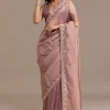 6831-lavender-tissue-saree-embroidered-with-sequins-and-cutdana-2.webp Lavender Tissue Saree Embroidered With Sequins And Cutdana