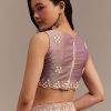6831-lavender-tissue-saree-embroidered-with-sequins-and-cutdana-8.jpg Lavender Tissue Saree Embroidered With Sequins And Cutdana